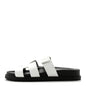 Calfskin Womens Chypre Sandals 36.5 White
