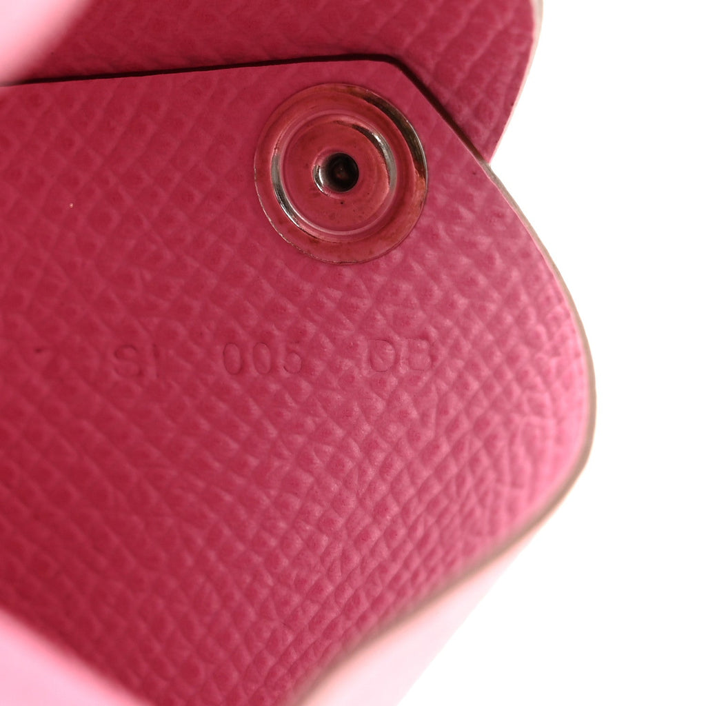 Epsom Calvi Card Case 5P Pink