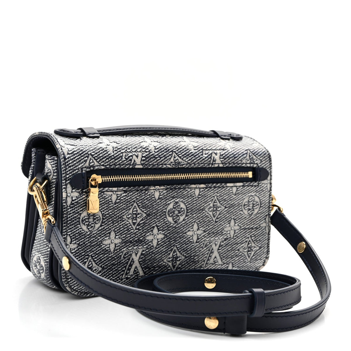 Monoglam Pochette Metis East West Blue