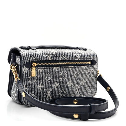 Monoglam Pochette Metis East West Blue