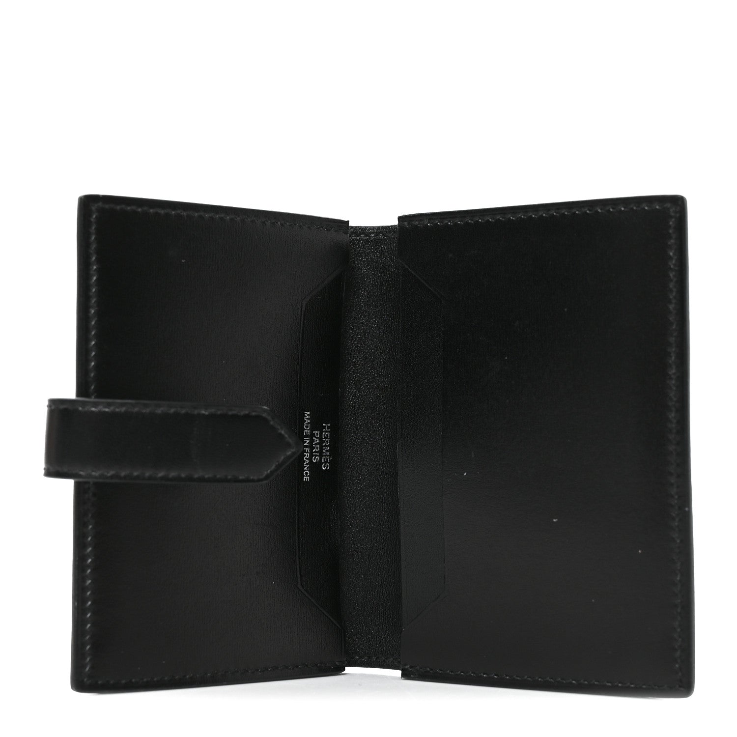 Box Monochrome Bearn Card Holder Wallet Black