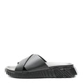 Nappa Mens Infra Sandals 42 Black