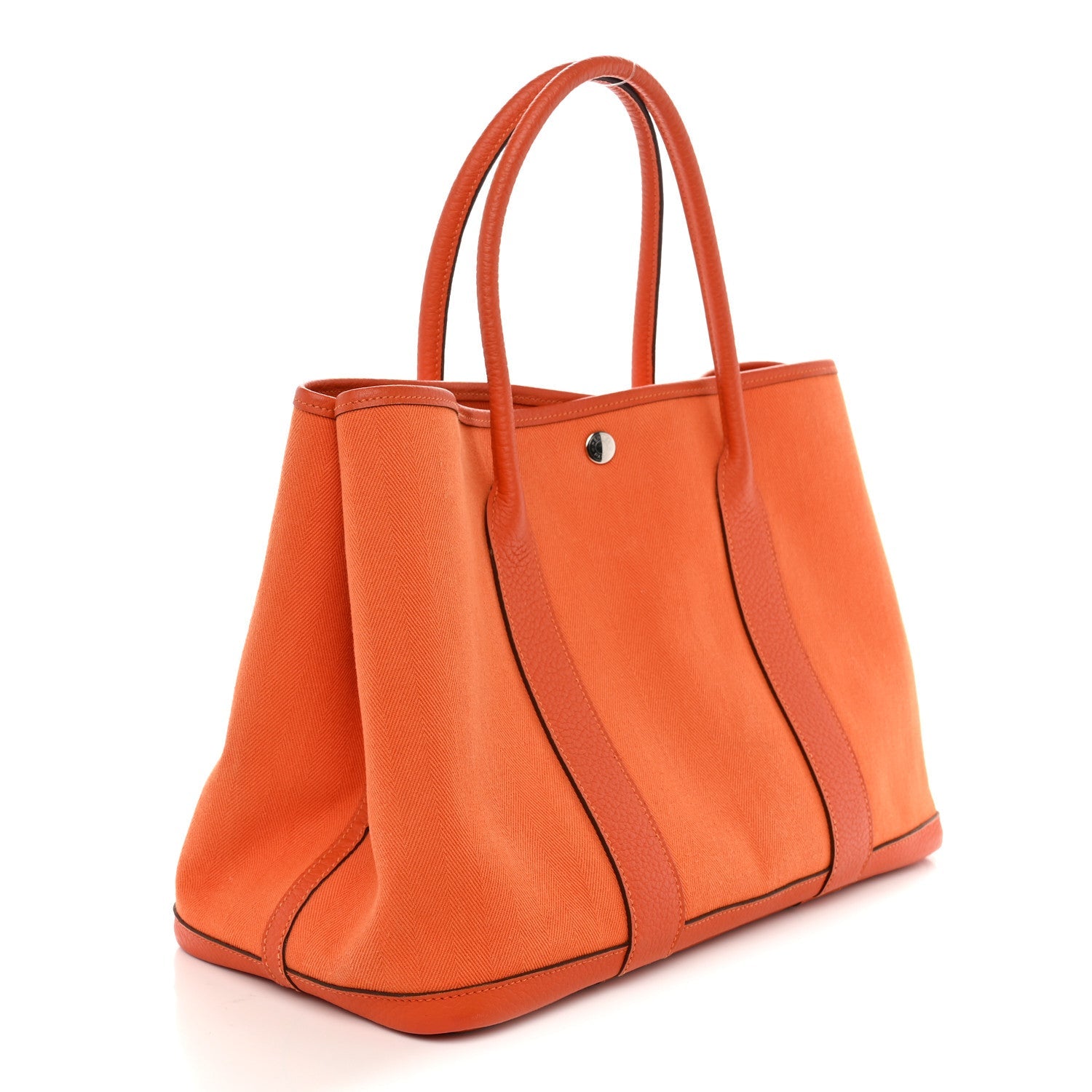 Toile Negonda Garden Party Tote 36 MM Orange