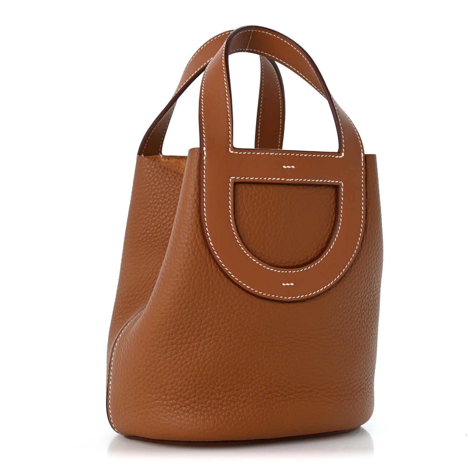 Taurillon Clemence Swift In-The-Loop 18 Bag Gold