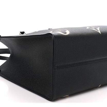 Empreinte Monogram Giant Onthego MM Black Beige