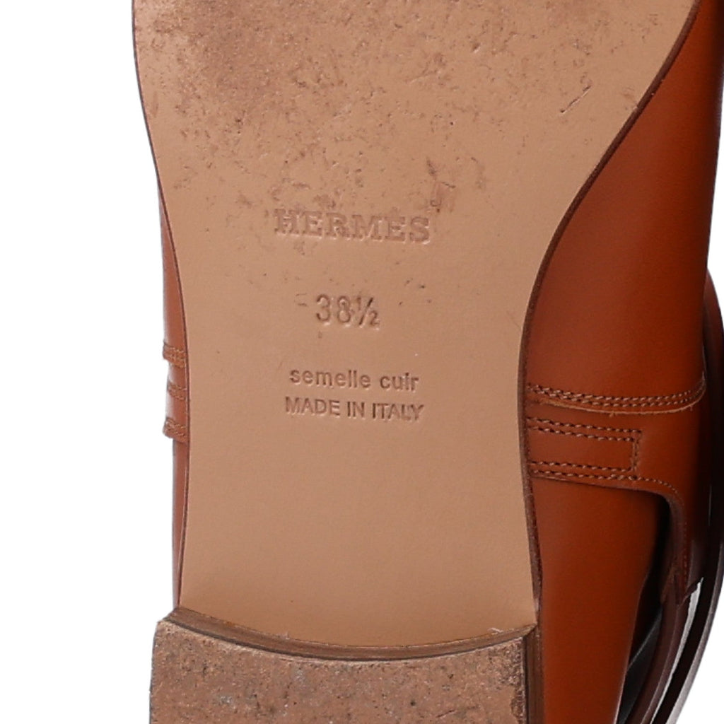 Calfskin Neo Low Boots 38.5 Naturel
