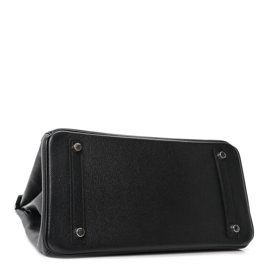 Epsom Birkin 30 Black