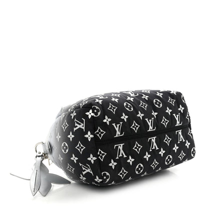 Nylon Monogram Gradient LV Snow Speedy Bandouliere 25 Frost