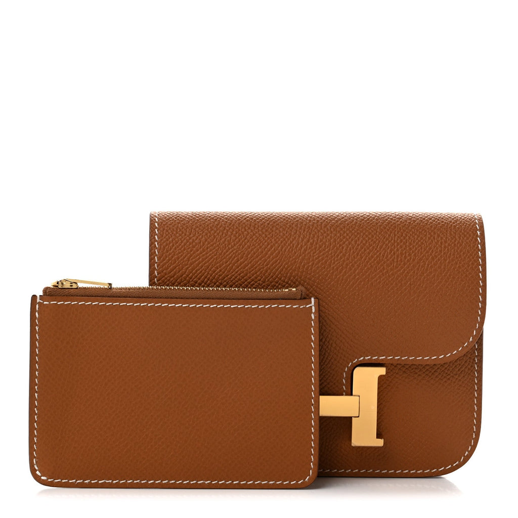 Epsom Constance Slim Wallet Gold