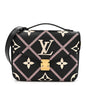 Empreinte Monogram Giant Broderies Pochette Metis Black