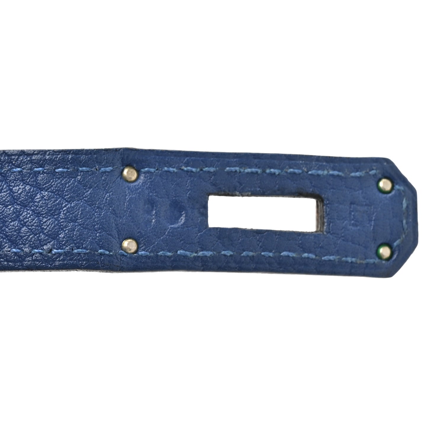 Togo Birkin 35 Bleu Thalassa