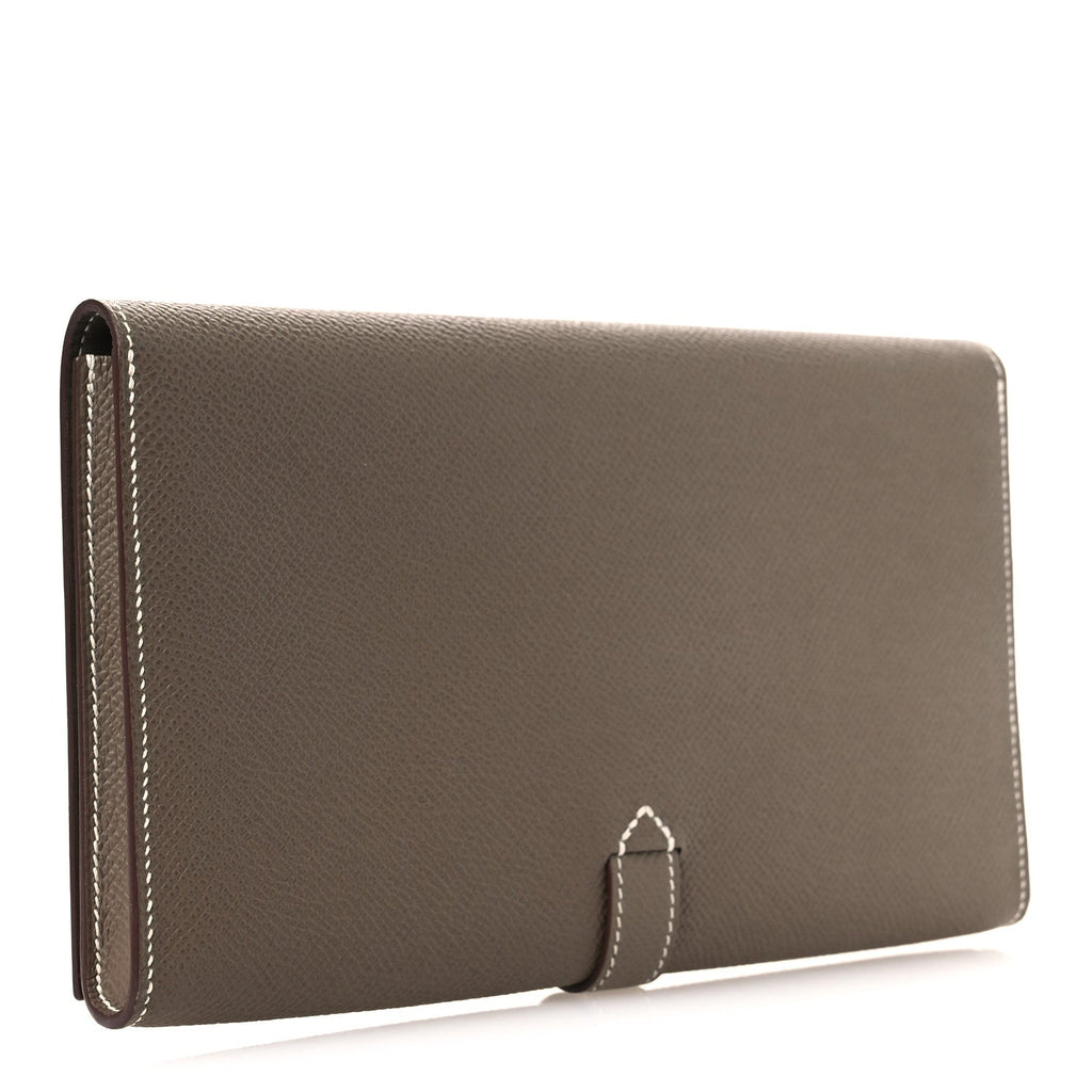 Epsom New H Passant Toutenmain Wallet Etoupe