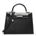Berline Toile Swift Kelly Sellier 32 Black Ecru