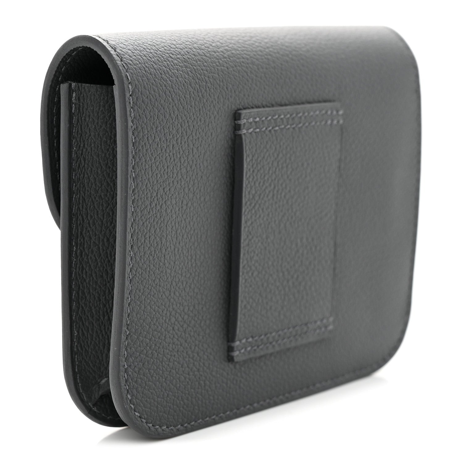 Evercolor Verso Constance Slim Wallet Ardoise Bleu Glacier