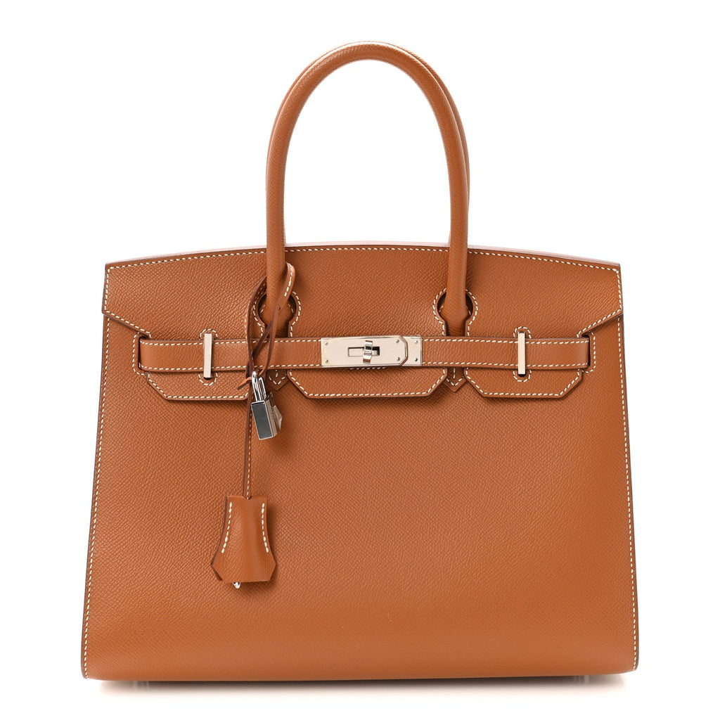 Epsom Birkin Sellier 30 Gold