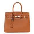 Epsom Birkin Sellier 30 Gold