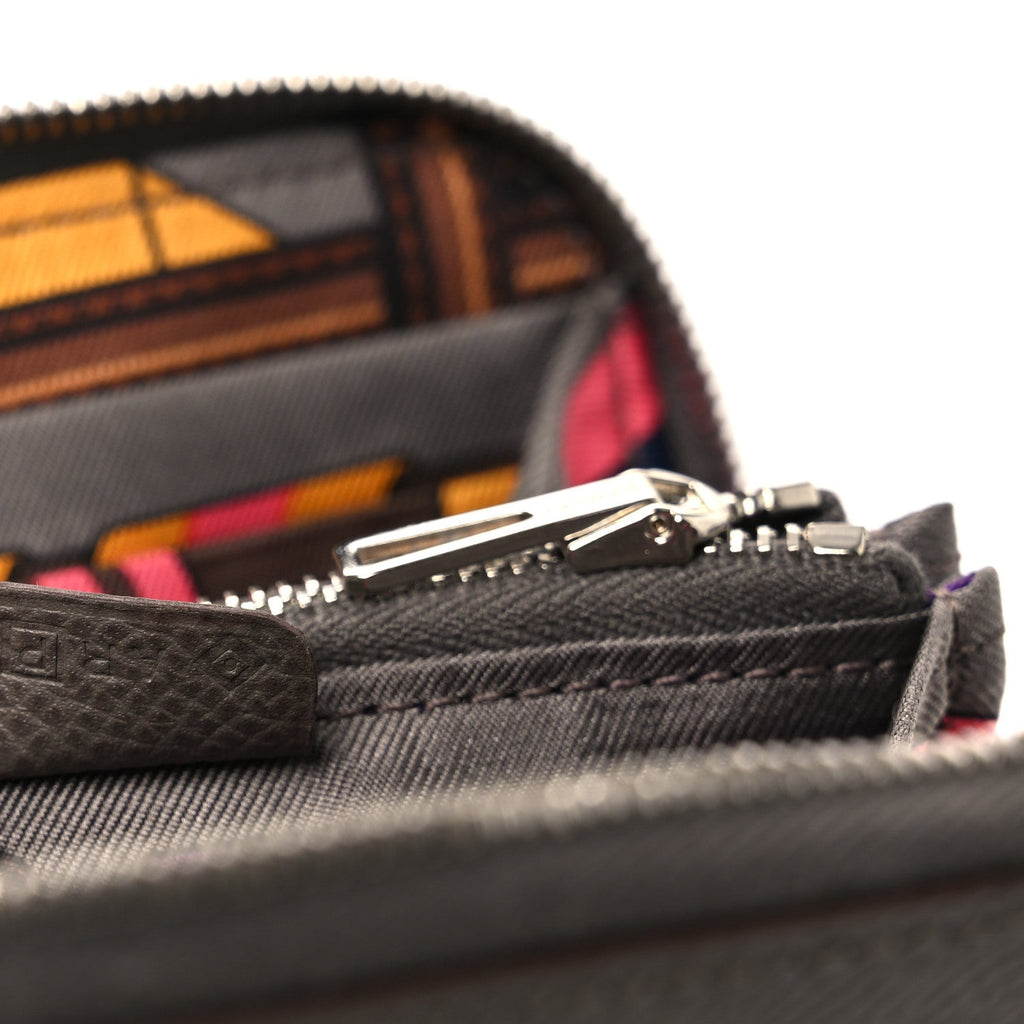 Epsom Silk'in Compact Wallet Etain