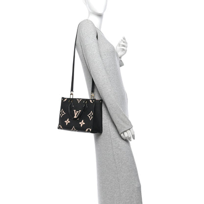 Empreinte Monogram Giant Onthego PM Black Beige