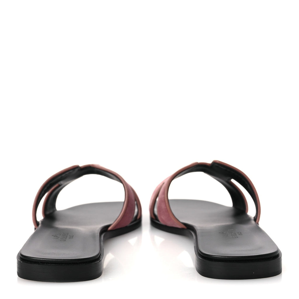 Velvet Nappa Oran Sandals 39 Bois de Rose