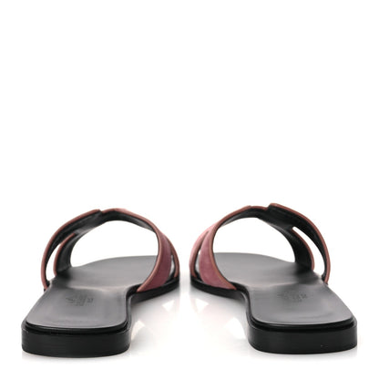 Velvet Nappa Oran Sandals 39 Bois de Rose