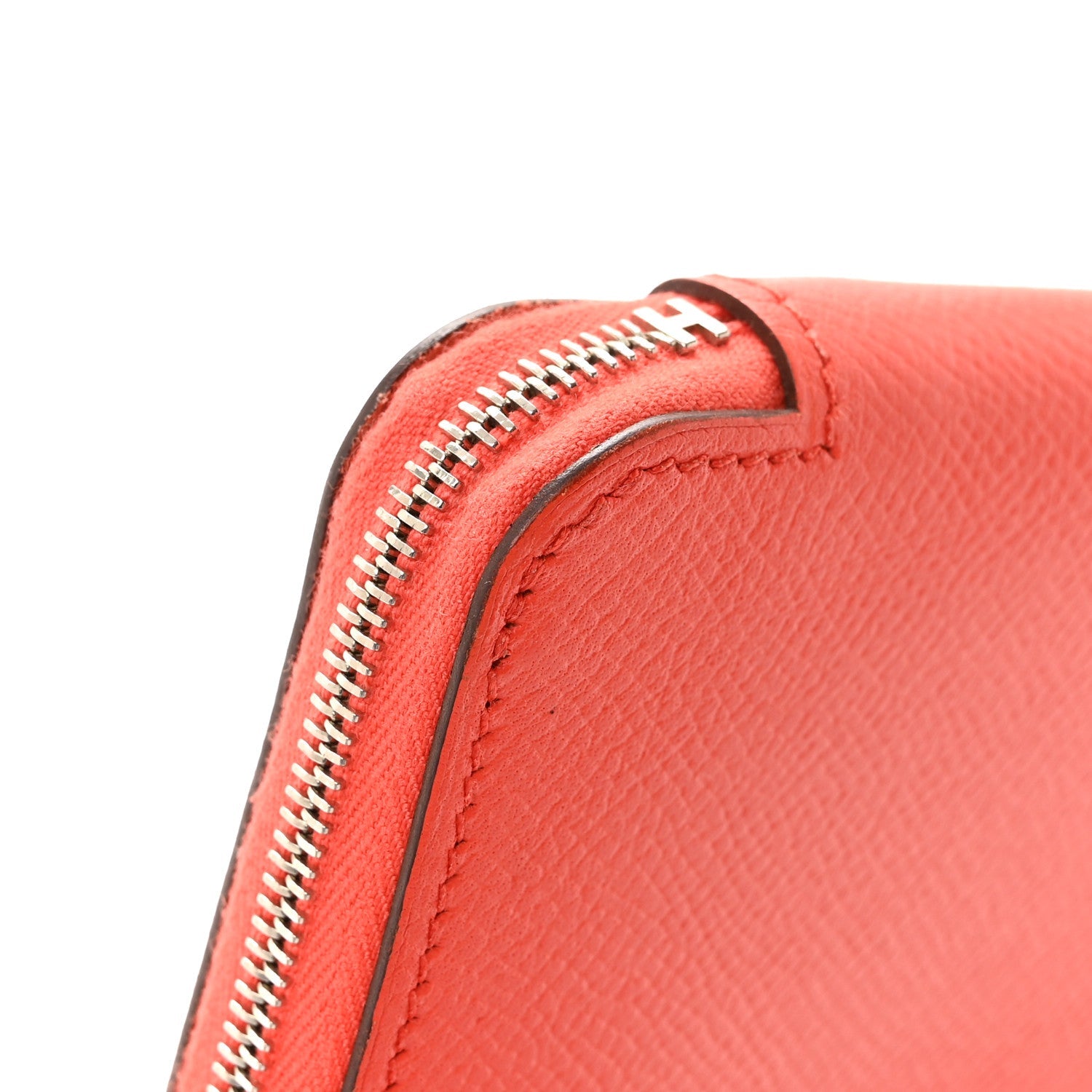 Epsom Silk'In Compact Wallet Orange Poppy