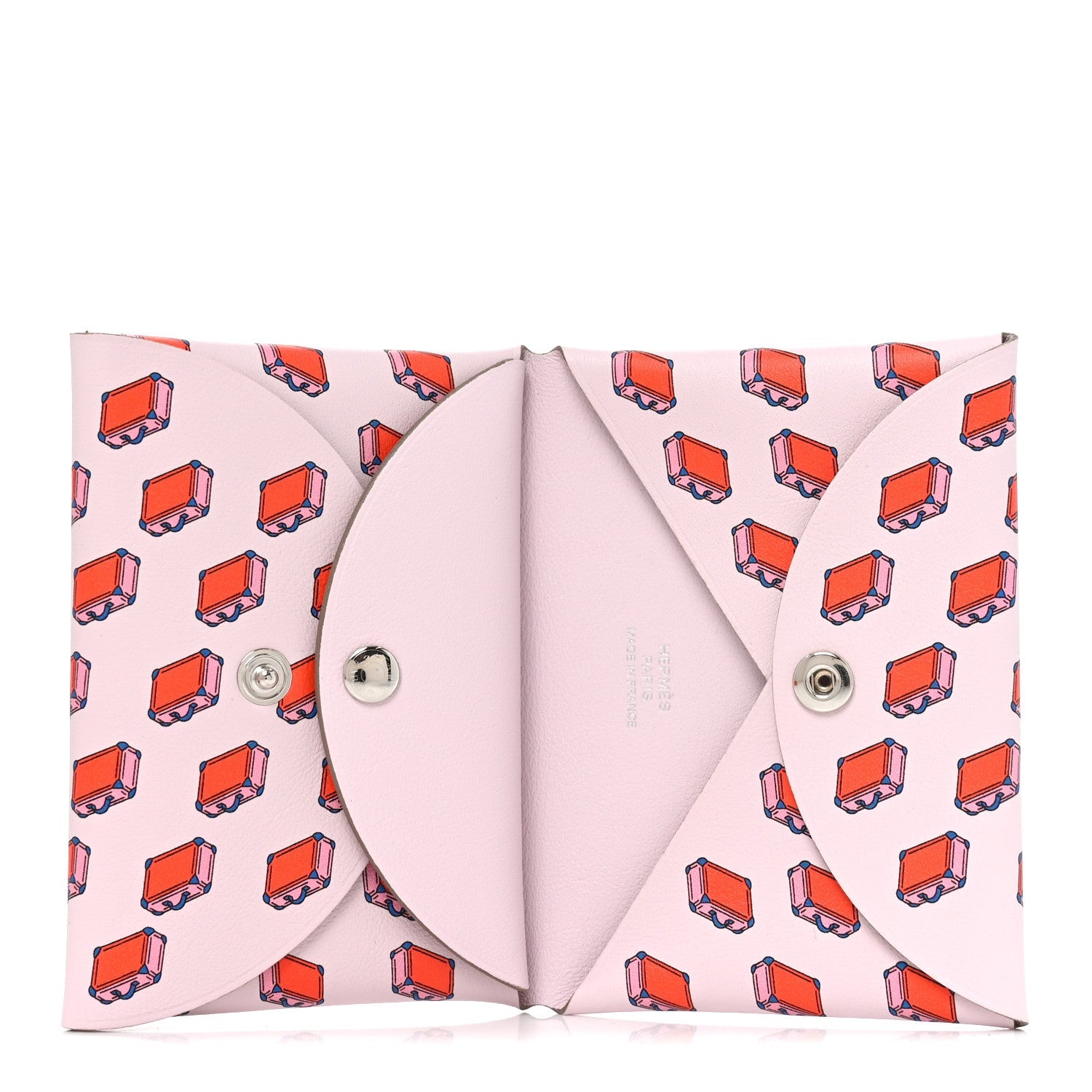 Swift Valises Calvi Duo Card Case Mauve Pale Mauve Pale