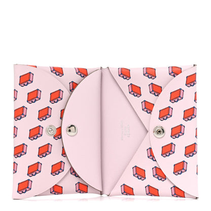 Swift Valises Calvi Duo Card Case Mauve Pale Mauve Pale