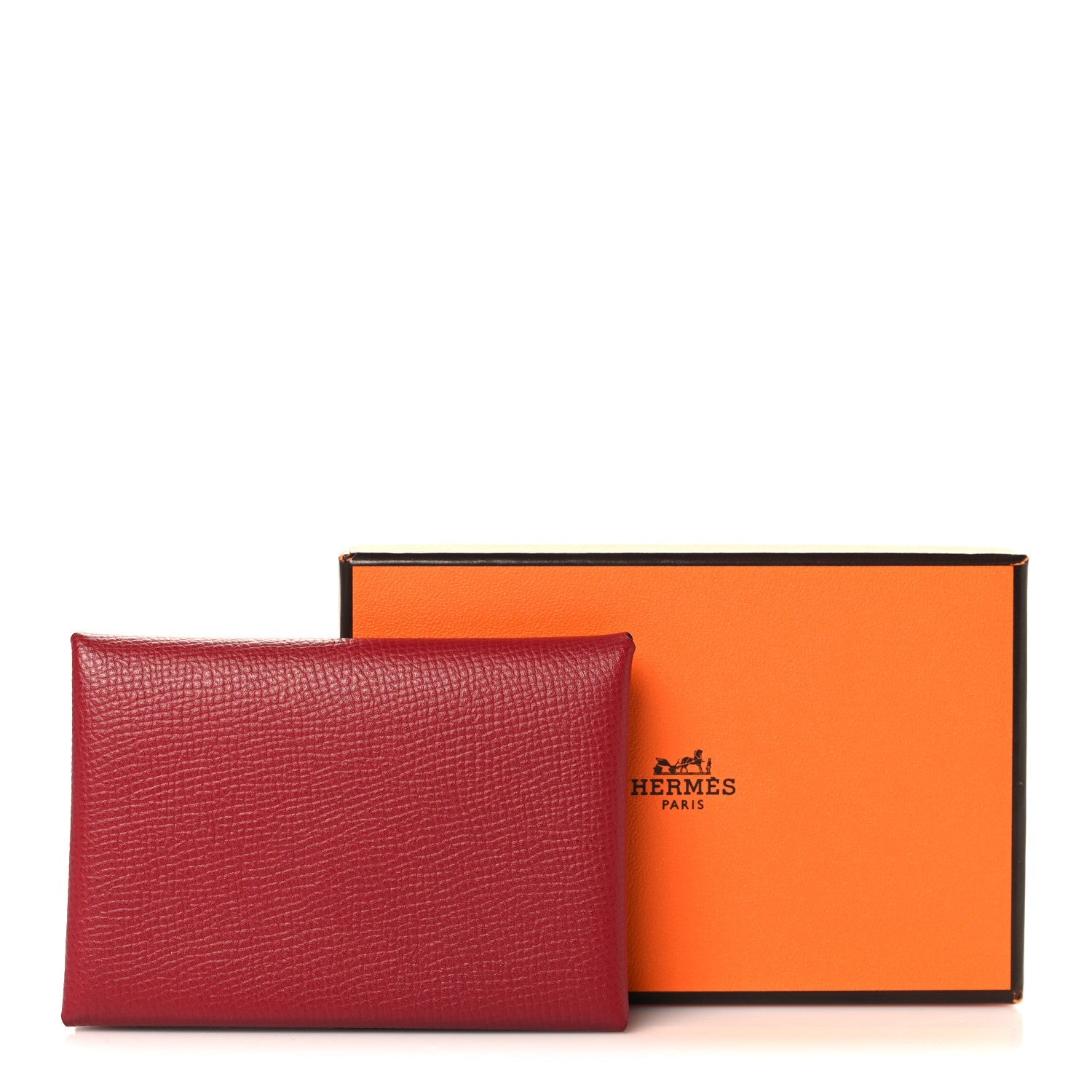 Epsom Verso Calvi Duo Card Case Rouge Grenat Mauve Sylvestre