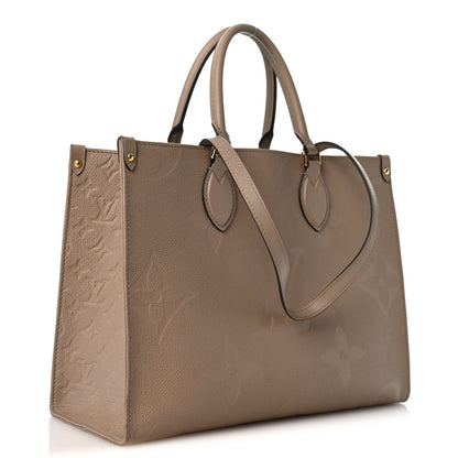 Empreinte Monogram Giant Onthego MM Tourterelle