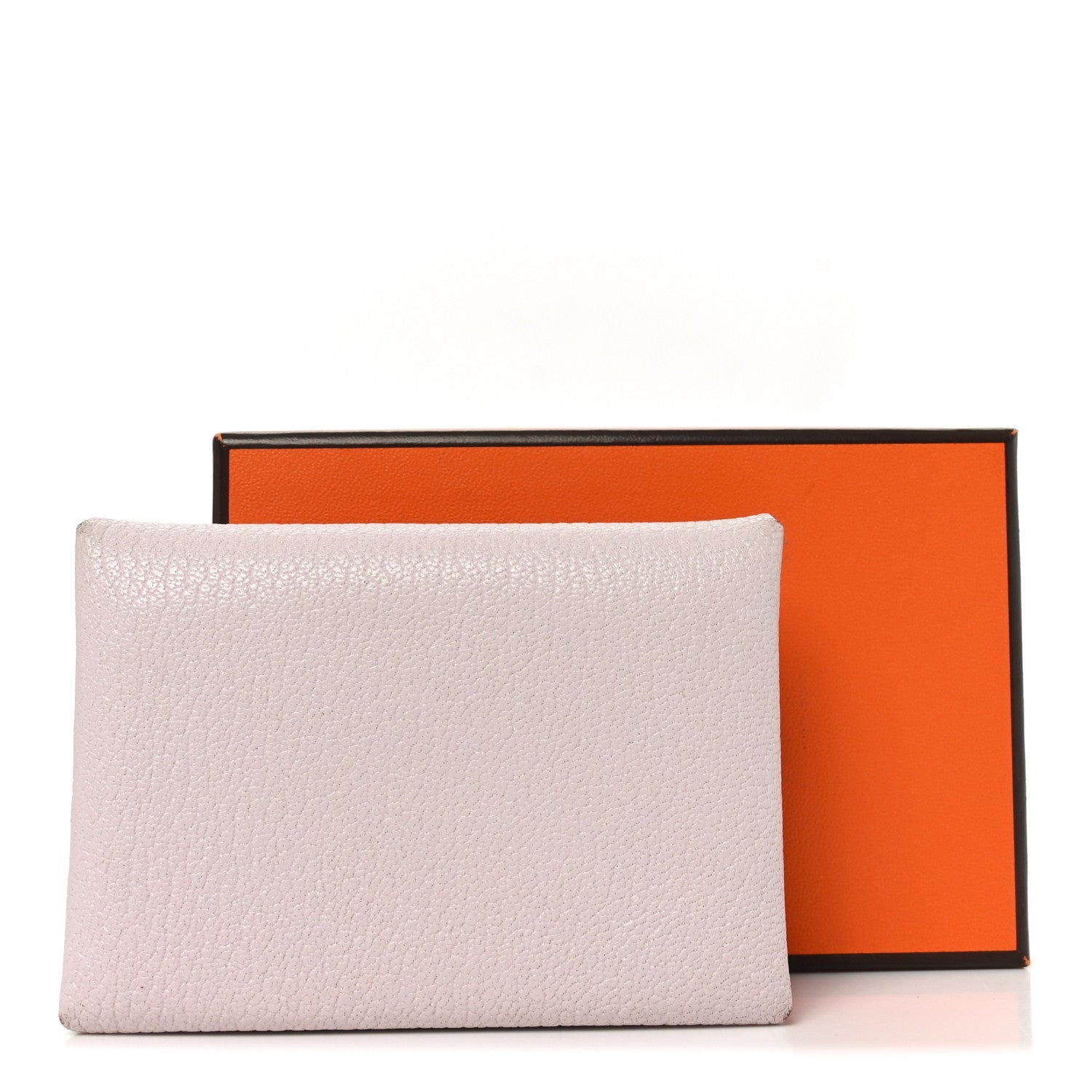 Chevre Mysore Calvi Duo Card Case Mauve Pale