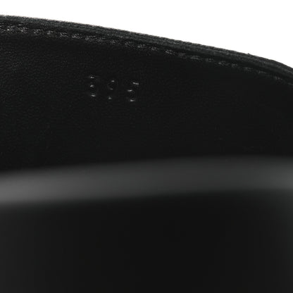 Calfskin Game Slip On Sneakers 39.5 Black