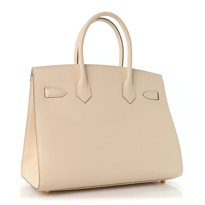 Epsom Birkin Sellier 30 Craie