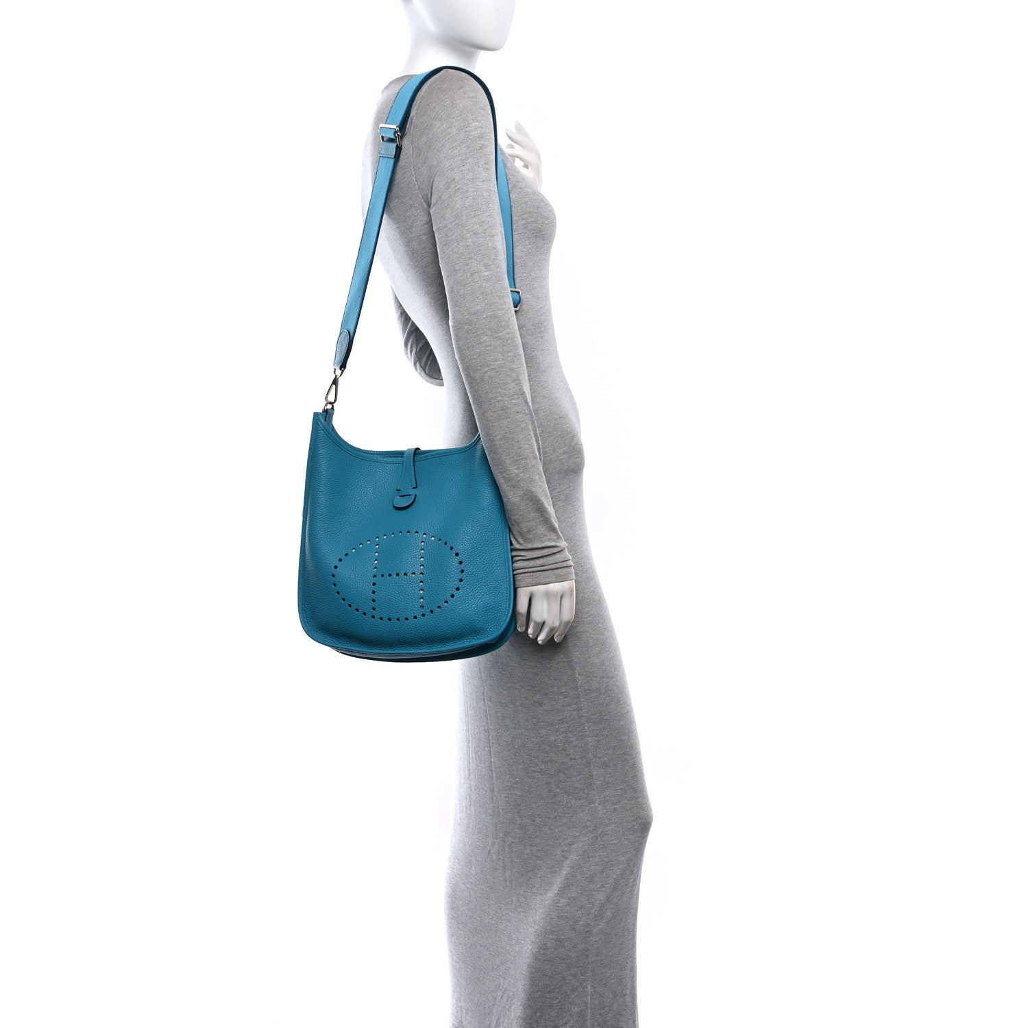 Taurillon Clemence Evelyne III PM Turquoise Colvert