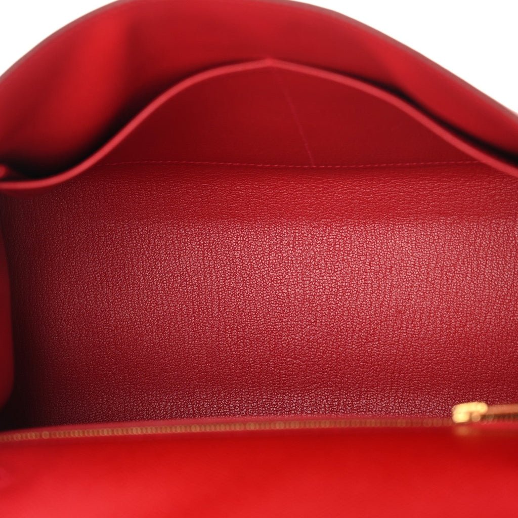 Epsom Kelly Sellier 28 Rouge Casaque