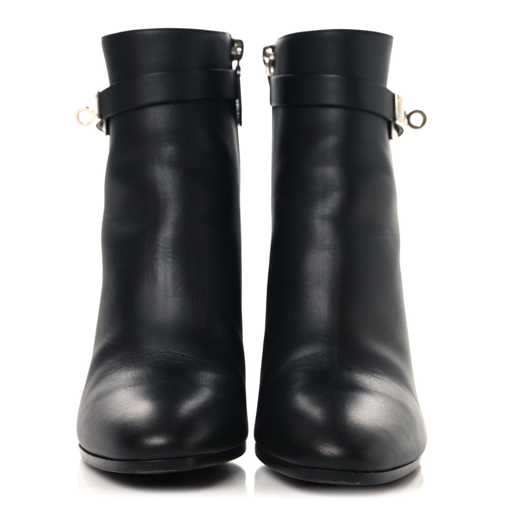 Calfskin Saint Germain Ankle Boots 37 Black