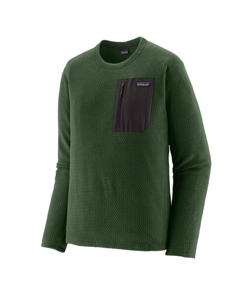 Patagonia Men’s R1® Air Crew – Lightweight Breathable Technical Fleece