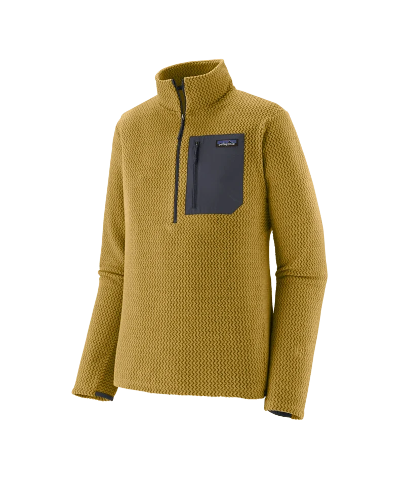 Patagonia R1 Air Men's 1/2 Zip Breathable Performance Fleece