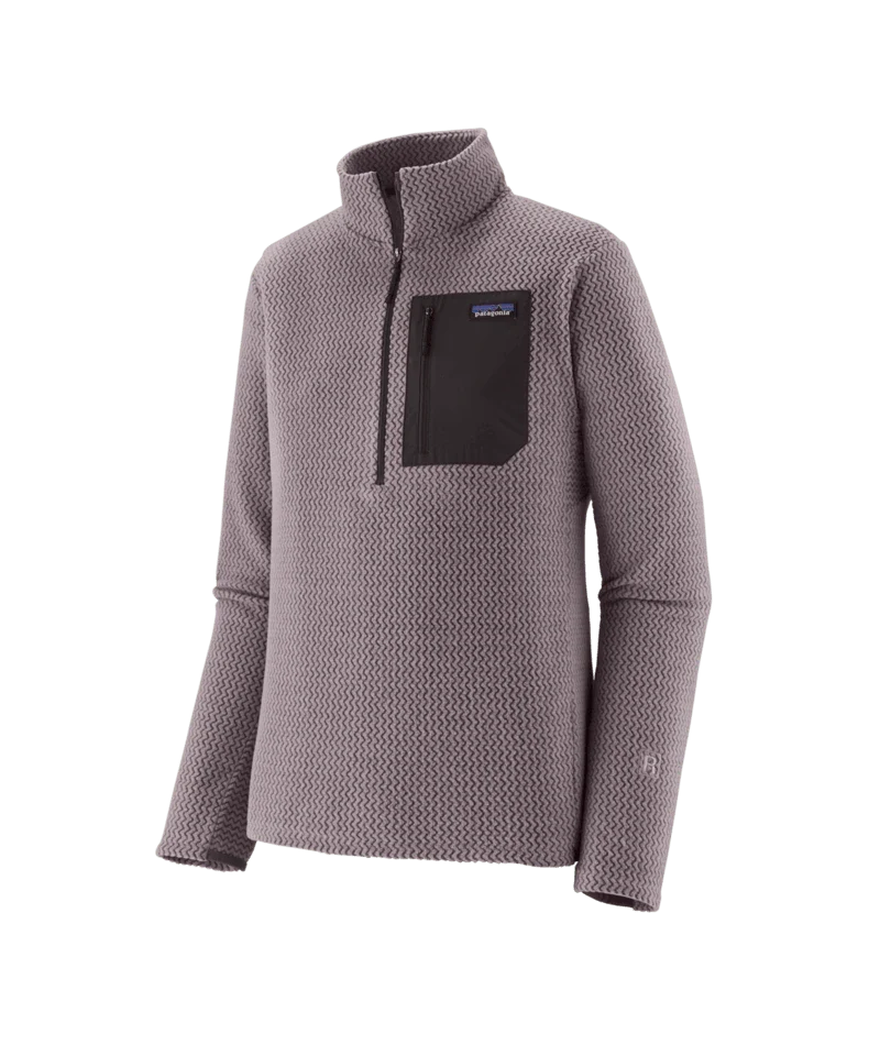 Patagonia R1 Air Men's 1/2 Zip Breathable Performance Fleece