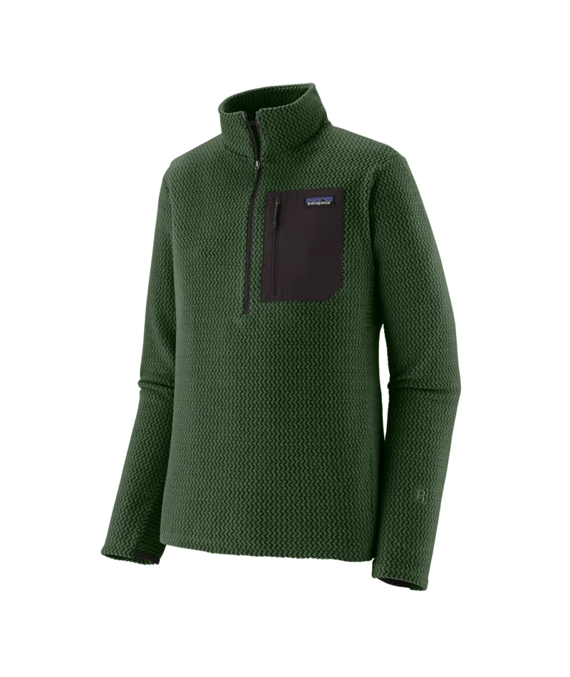 Patagonia R1 Air Men's 1/2 Zip Breathable Performance Fleece