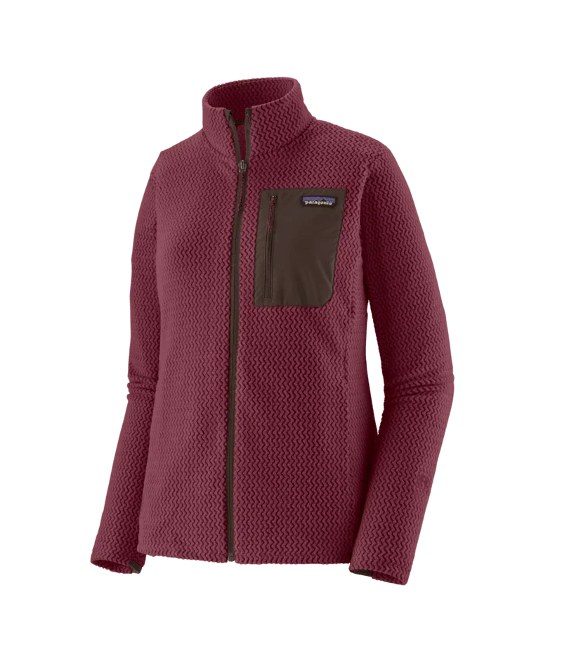 Patagonia Women’s R1® Air Jacket – Lightweight Breathable Full-Zip Fleece