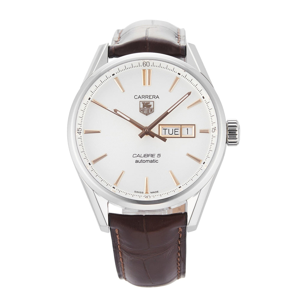 Tag Heuer Carrera White Dial Watch for Men - WAR201D.FC6291