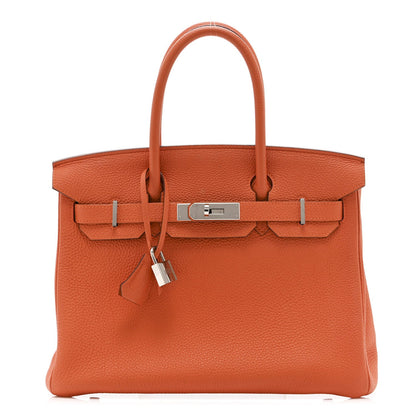 Togo Birkin 30 Orange