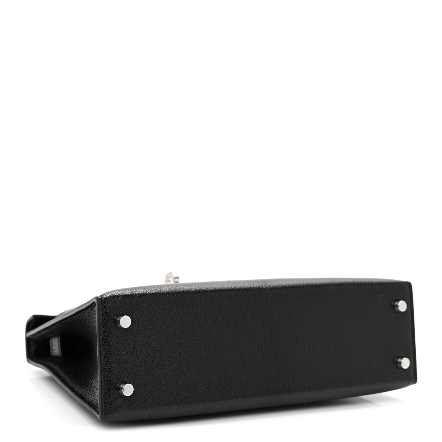 Chevre Chamkila Lizard Mini Kelly Sellier Touch 20 Black Ombre