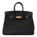 Togo Birkin 25 Black