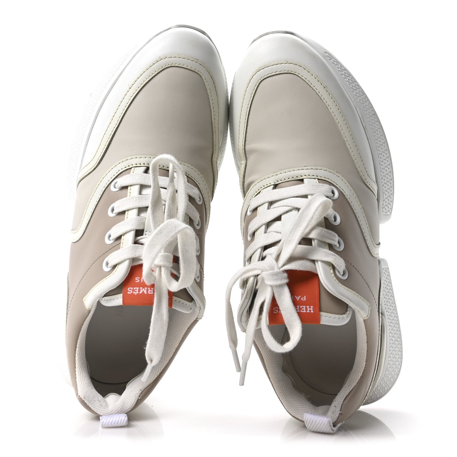 Calfskin Womens Giga Sneakers 37 Multicolor White Gomma