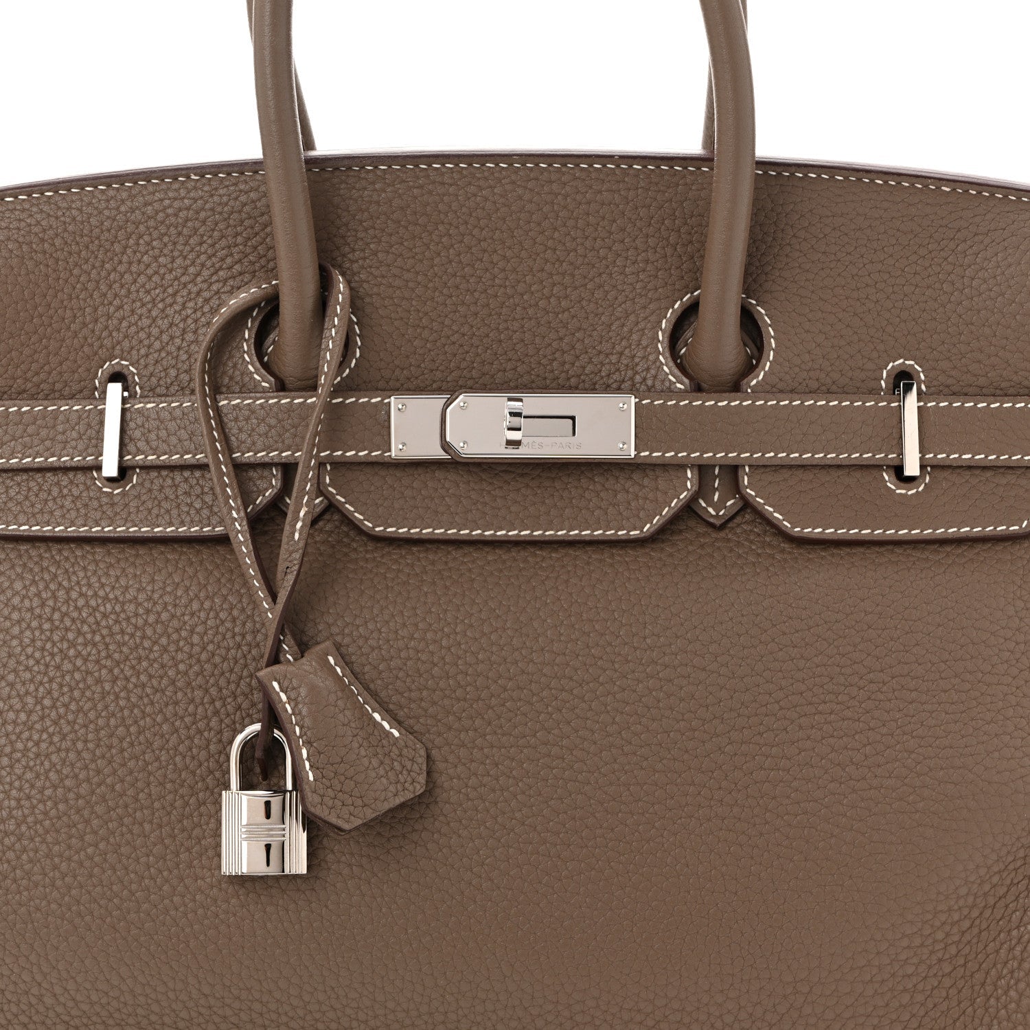 Taurillon Clemence Birkin 35 Etoupe