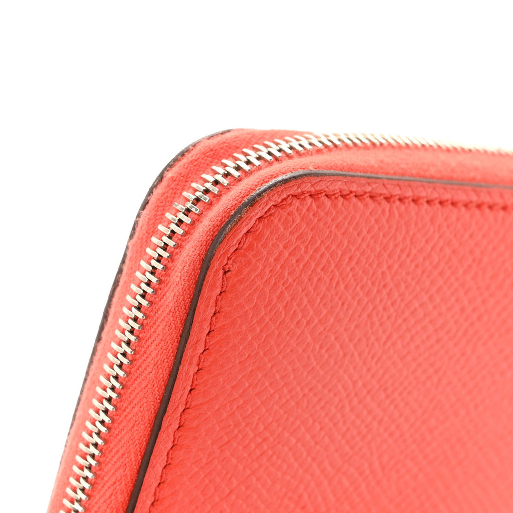 Epsom Silk'In Compact Wallet Orange Poppy