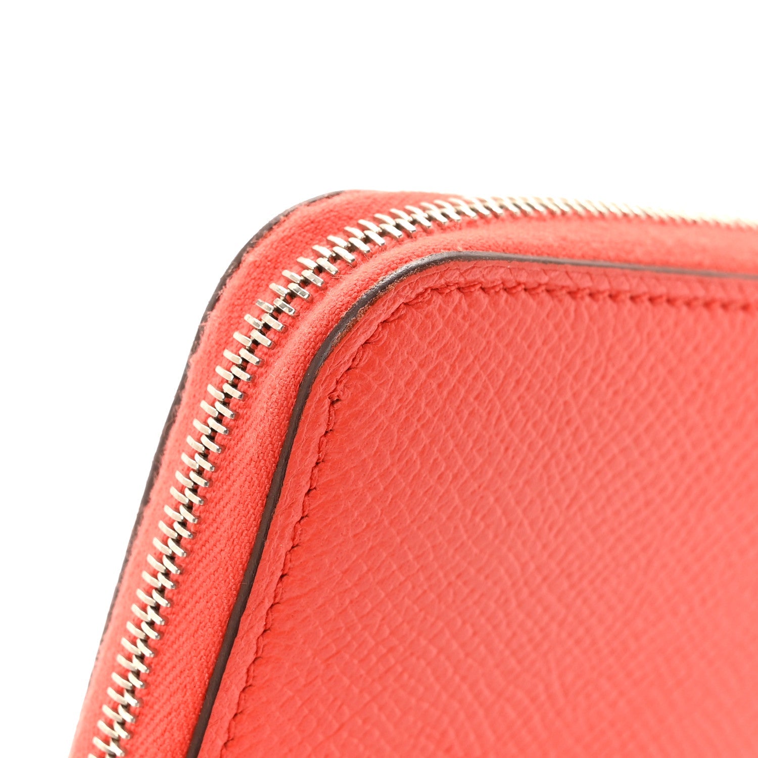 Epsom Silk'In Compact Wallet Orange Poppy