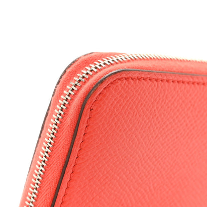 Epsom Silk'In Compact Wallet Orange Poppy