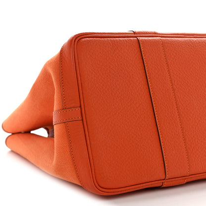 Toile Negonda Garden Party Tote 36 MM Orange